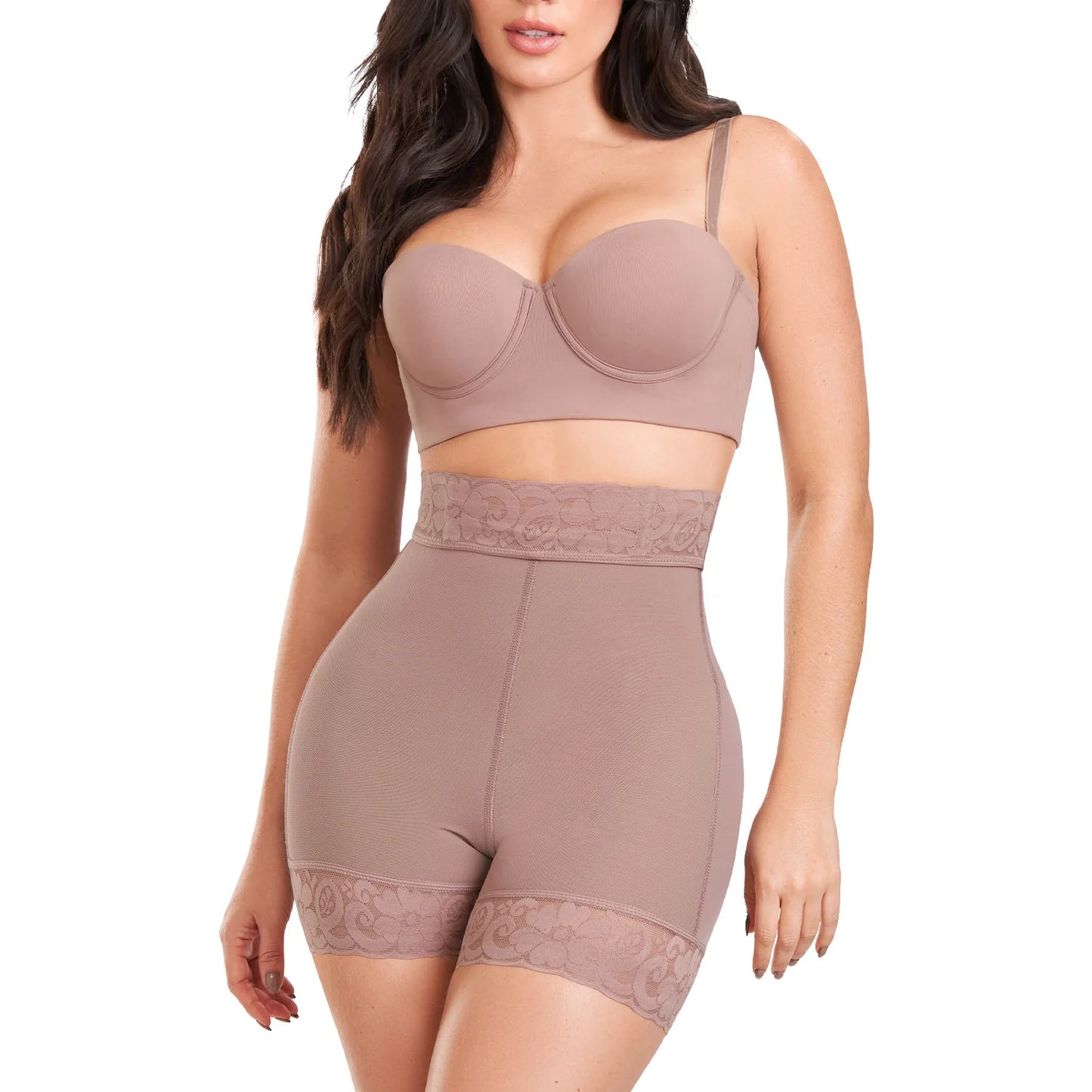 Ann Chery 1105 Discover the Power Secret Invisible Line High Waist Tummy Control Butt Lifter Short Pantys: