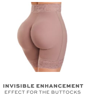 Ann Chery 1104 Women's High-Waist Zippered Butt-Lifting Shorts: Power Secrets with Invisible Lines