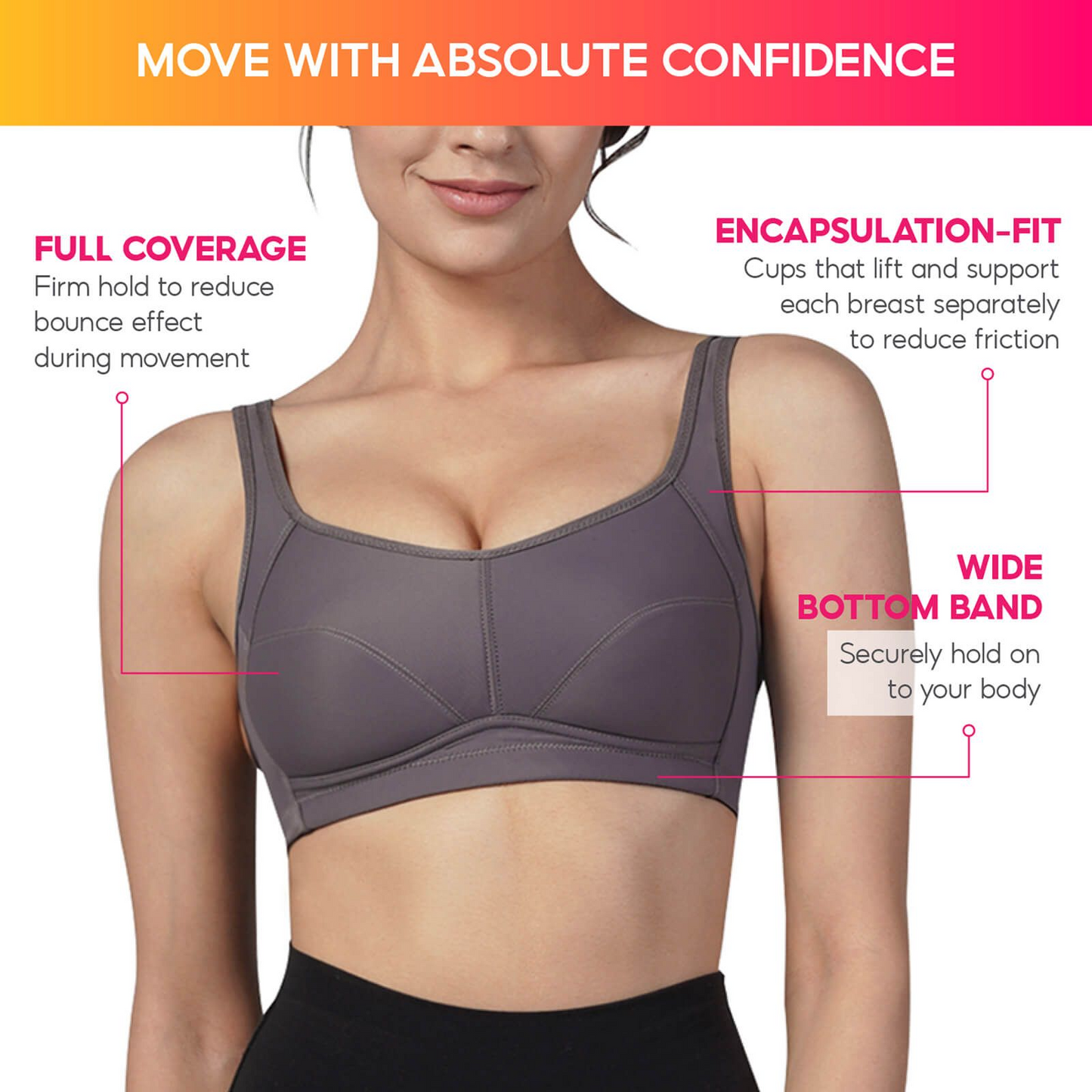 XIXILI XIB 0104 - All In X-Active Sports Bra