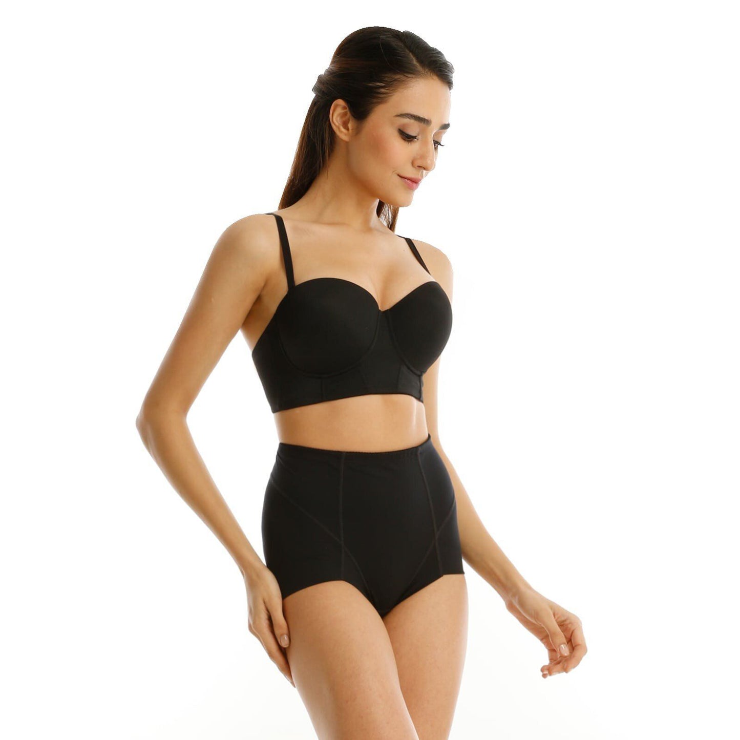 XIXILI OXB 1200 Seamless Cropped Bustier Bra