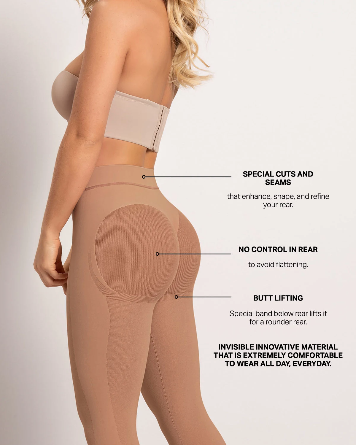 Thigh shaping compression panty Leonisa 012779