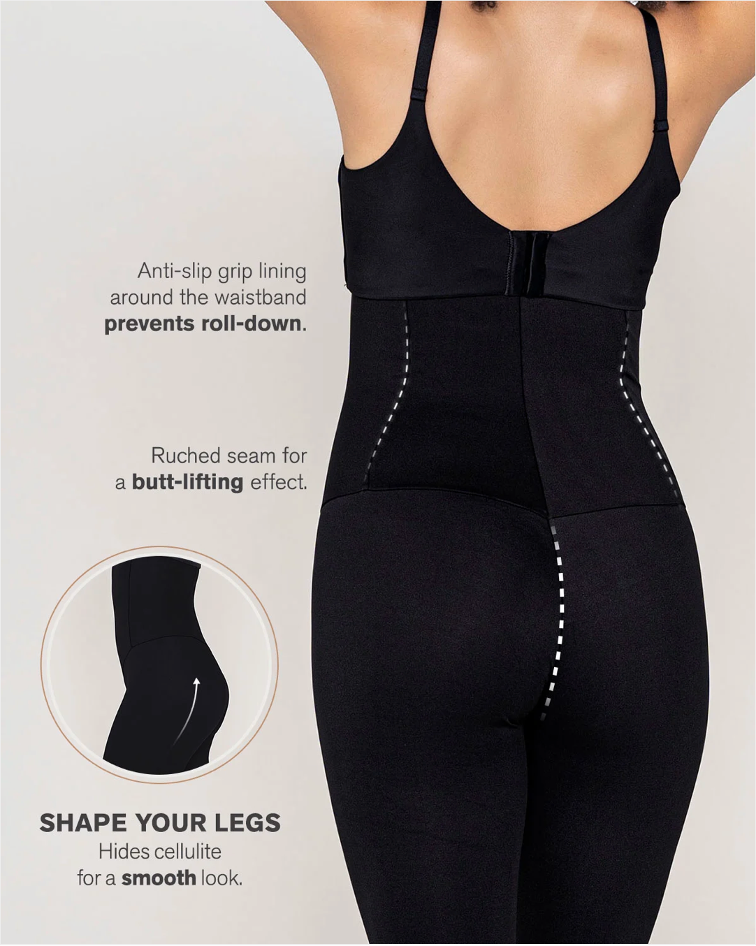 Extra High-Waisted Firm Compression Legging Leonisa 012901