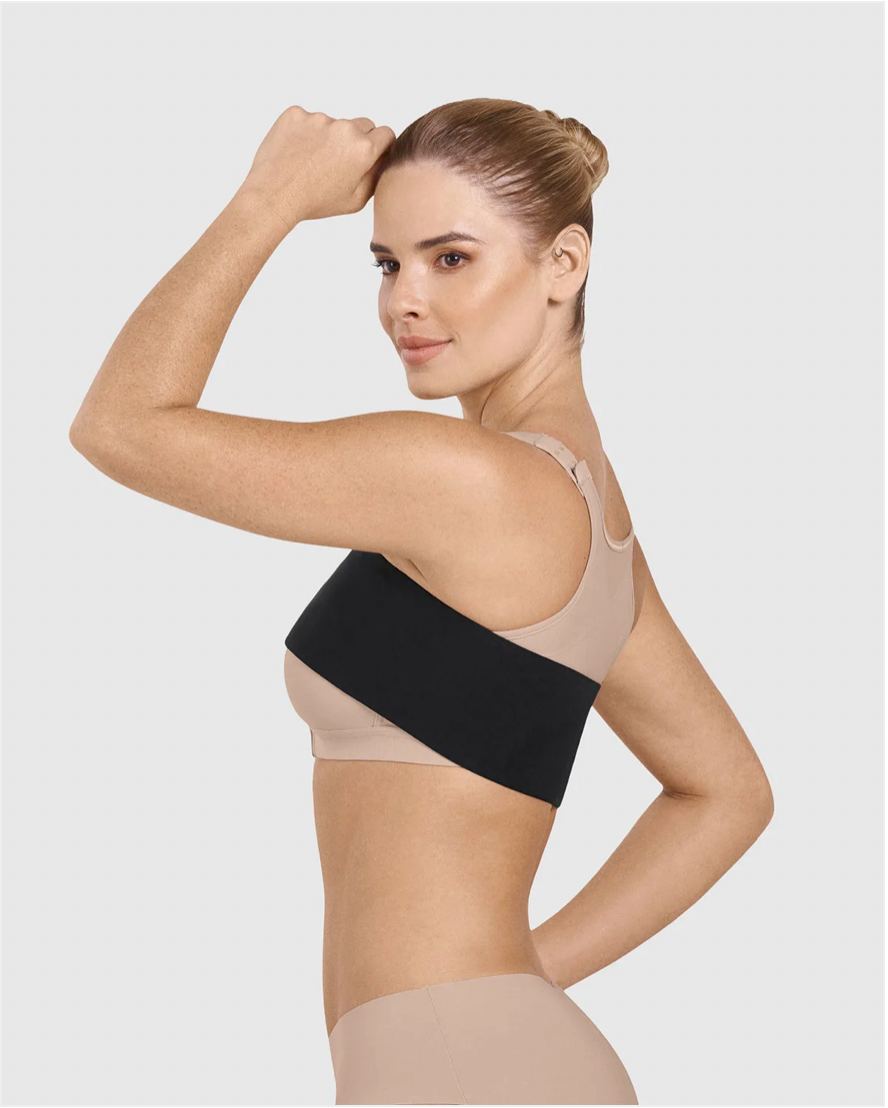 Premium Breast & Chest Compression Wrap for Post-Surgery Support Leonisa 054004